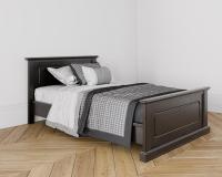 Кровать с изножьем 120X200 цвет Антик