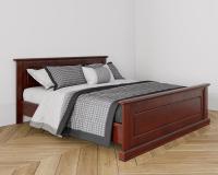 Кровать с изножьем 180X200 цвет Вишня