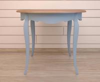 Круглый стол обеденный "Leontina Blue" арт ST9352SB