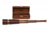 Подзорная труба в подарочной деревянной коробке с латунным декором Secret De Maison( mod. 11148/18 )