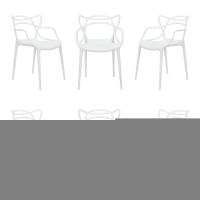 Комплект из 6-ти стульев Masters белый