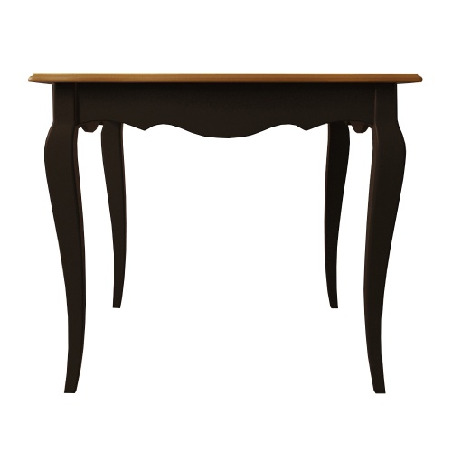 Квадратный обеденный стол "Leontina Black" арт ST9353BLK