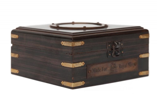 Бинокль в деревянной подарочной коробке с компасом и латунным декором Secret De Maison( mod. 48366 )