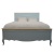 Дизайнерская кровать "Leontina Blue" 180*200 арт ST9341/18B